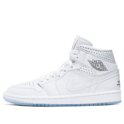 Air Jordan (wmns)  1 Mid 'unit Totale' In White