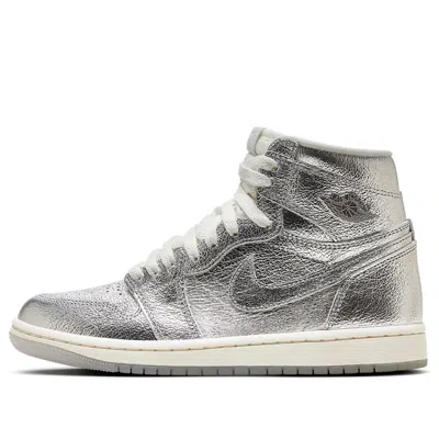 Air Jordan (wmns)  1 Retro High Og 'chrome' In Silver