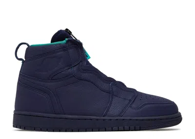 Air Jordan Wmns  1 Retro High Zip 'blackened Blue'