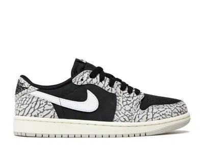 Air Jordan Wmns  1 Retro Low Og 'black Cement'