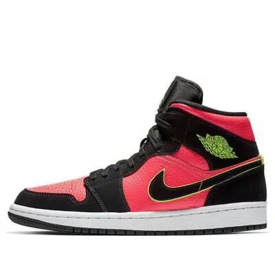 Air Jordan (wmns)  1 Retro Mid 'hot Punch Volt' In Multi