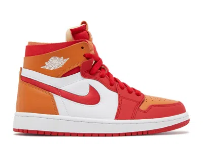 Air Jordan Wmns  1 Zoom Air Comfort 'fire Red Hot Curry'