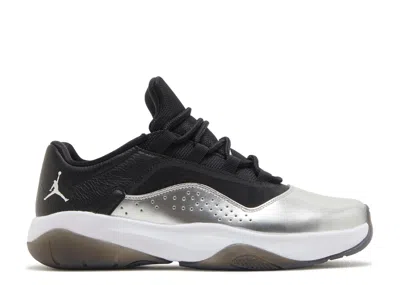 Air Jordan Wmns  11 Cmft Low 'silver Toe' In Black