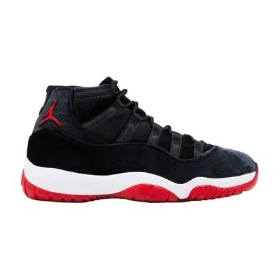 Pre-owned Air Jordan Wmns  11 Retro 'bred Velvet' In Black
