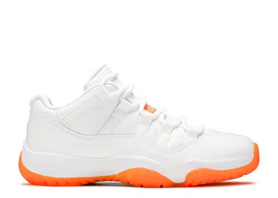 Air Jordan Wmns  11 Retro Low 'bright Citrus' In White