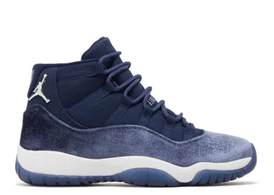 Air Jordan Wmns  11 Retro 'midnight Navy Velvet' In Blue