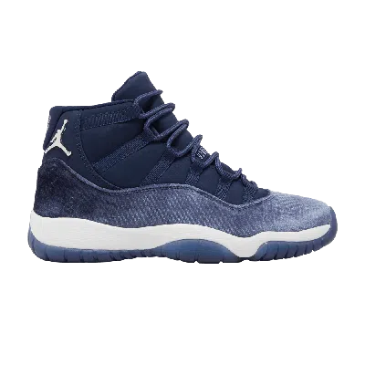 Pre-owned Air Jordan Wmns  11 Retro 'midnight Navy Velvet' In Blue