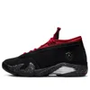 Air Jordan (wmns)  14 Retro Low 'red Lipstick' In Black