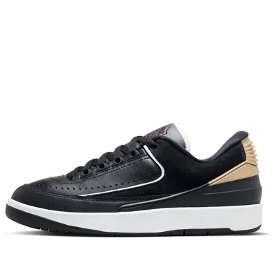 Air Jordan (wmns)  2 Retro Low 'black Metallic Gold'