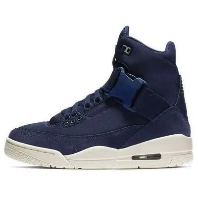 Air Jordan (wmns)  3 Retro Explorer Xx 'midnight Navy' In Blue