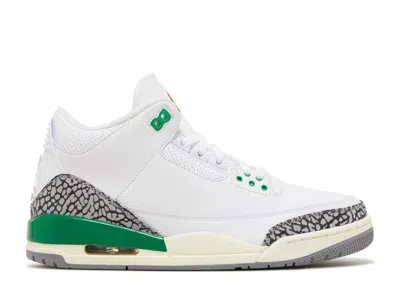 Air Jordan Wmns  3 Retro 'lucky Green' In White