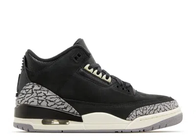 Air Jordan Wmns  3 Retro 'off Noir' In Black