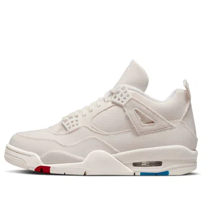 Air Jordan (wmns)  4 Retro 'blank Canvas' In White