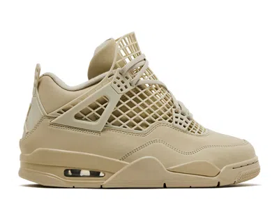 Air Jordan Wmns  4 Retro 'net - Rattan' In White