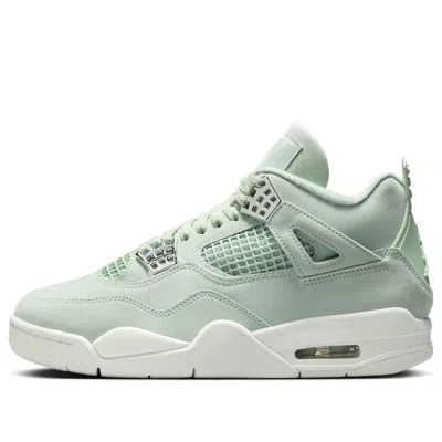 Air Jordan (wmns)  4 Retro 'seafoam Sail' In Green