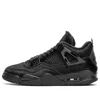 Air Jordan (wmns)  4 Retro X Olivia Kim 'no Cover' In Black