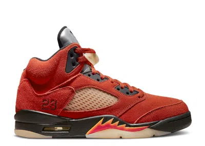 Air Jordan Wmns  5 Retro 'dunk On Mars' In Red