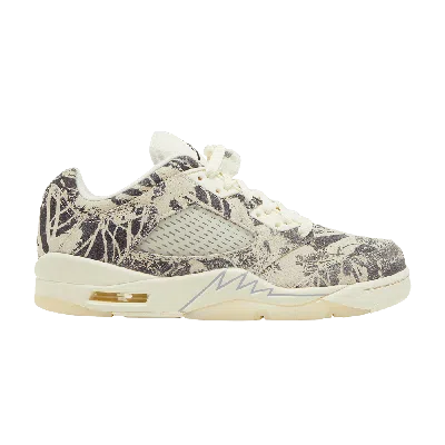 Pre-owned Air Jordan Wmns  5 Retro Low 'expression' In Cream