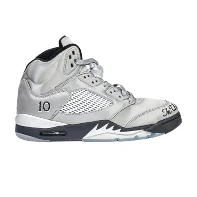 Pre-owned Air Jordan Wmns  5 Retro 'wings' | Silver | Women's Size 9.5