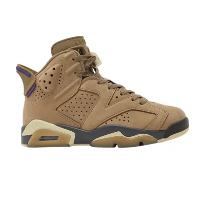 Pre-owned Air Jordan Wmns  6 Retro Gore-tex 'brown Kelp'