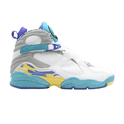 Pre-owned Air Jordan Wmns  8 Retro 'white Aqua'