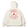 Air Jordan (wmns)  Brand As Wj Psg Paris Saint-germain Fur Jacket White
