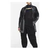 Air Jordan (wmns)  Casual Sports Lapel Mid-length Jacket Black