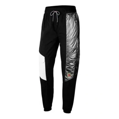Air Jordan (wmns)  Cozy Casual Bundle Feet Sports Pants/trousers/joggers Black