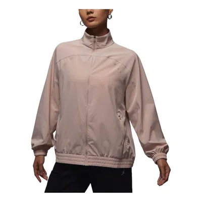 Air Jordan (wmns)  Dri-fit Sport Woven Jacket Asia Sizing 'particle Beige' In Nude