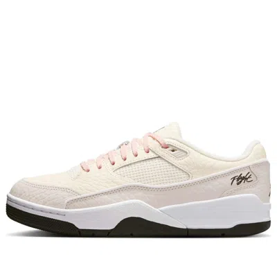 Air Jordan (wmns)  Flight Court 'coconut Milk Pink' In White