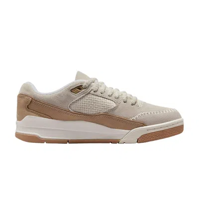 Pre-owned Air Jordan Wmns  Flight Court Se 'light Orewood Brown' | Tan | Women's Size 6.5
