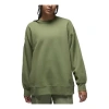 Air Jordan (wmns)  Flight Fleece Crewneck Sweatshirt 'green'