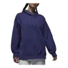 Air Jordan (wmns)  Flight Fleece Hoodie 'purple' In Blue