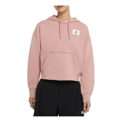 Air Jordan (wmns)  Flight Fleece Pullover 'pink'