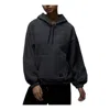 Air Jordan (wmns)  Flight Fleece Winterized Hoodie Asia Sizing 'black Heather'