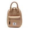 Air Jordan (wmns)  Flight Mini Backpack 'hemp' In Brown