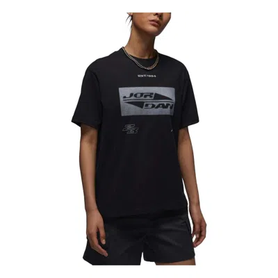 Air Jordan (wmns)  Graphic T-shirt Asia Sizing 'black'