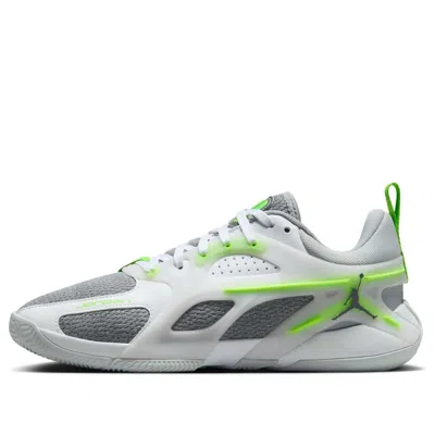 Air Jordan (wmns)  Heir Pf 'sail Wolf Grey Electric Green' In Multi