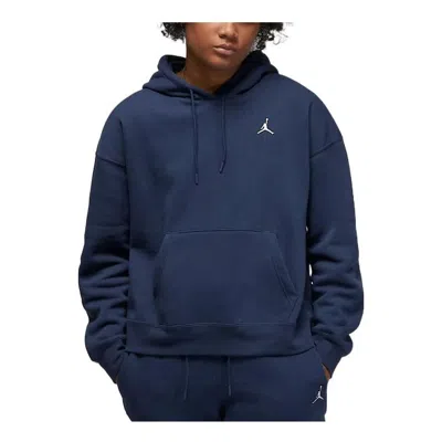Air Jordan (wmns)  Logo Fleece Hoodie 'navy' In Blue