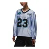 Air Jordan (wmns)  Long Sleeve Jersey Asia Sizing 'hydrogen Blue'