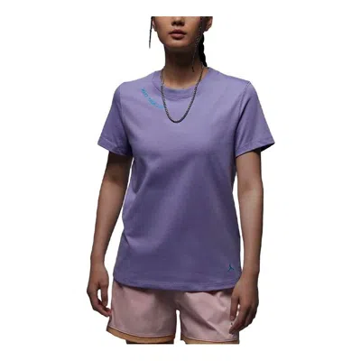 Air Jordan (wmns)  Make Them Look T-shirt 'purple'