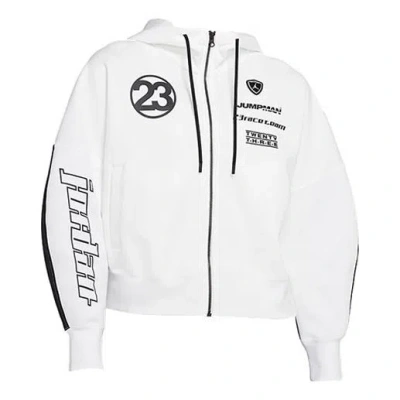 Air Jordan (wmns)  Moto Lightweight Hoodies 'white'