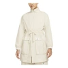 Air Jordan (wmns)  Ss22 Coat 'light Mahogany Brown' In White