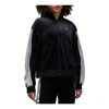 Air Jordan (wmns)  Velour Track Jacket 'black Grey'