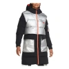 Air Jordan (wmns)  Winter Utility Down Parka Coat 'sliver' In Silver