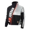 Air Jordan (wmns)  Winter Utility Stand Collar Jacket Black In Multi