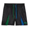 Air Jordan (wmns)  X Aleali May Crossover Basketball Sports Contrasting Colors Drawstring Splicing Sh In Black