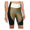 Air Jordan (wmns)  X Aleali May Crossover Tight Colorblock Gym Shorts Green