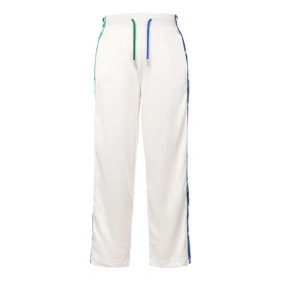 Air Jordan (wmns)  X Aleali May Tearaway Crossover Splicing Waist Drawstring Casual Long Pants/trouse In White