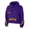 Air Jordan (wmns)  X Los Angeles Lakers Courtside Statement Edition Pullover Hoodie 'purple'